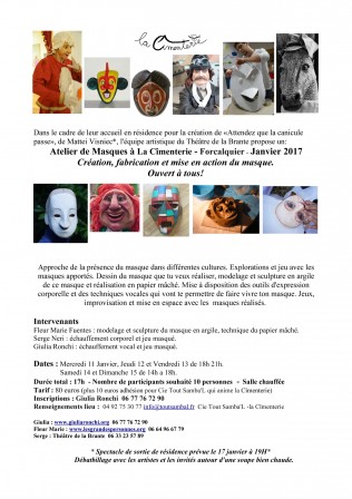 flyer_atelier masque