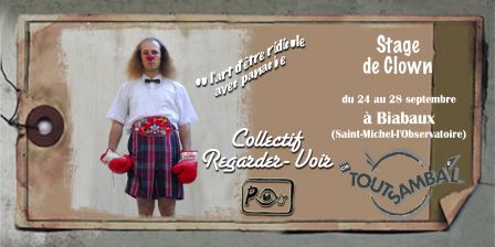 Stage Clown avec Jean-Christain Guibert