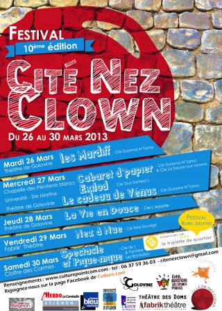 Affiche Cité Nez Clown #10