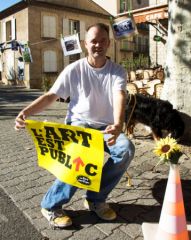 L'Art est public - Forcalquier - © Yves Riché